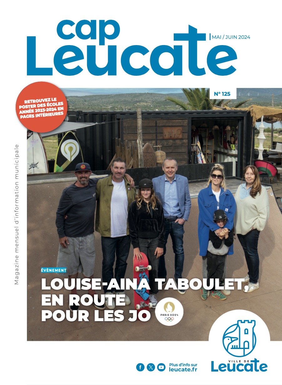 Couv Cap Leucate Bulletin Municipal 125 Mai Juin2024 - Mairie de Leucate