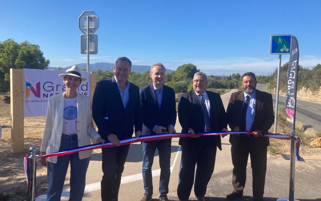 Inauguration de la voie douce La Franqui – Leucate