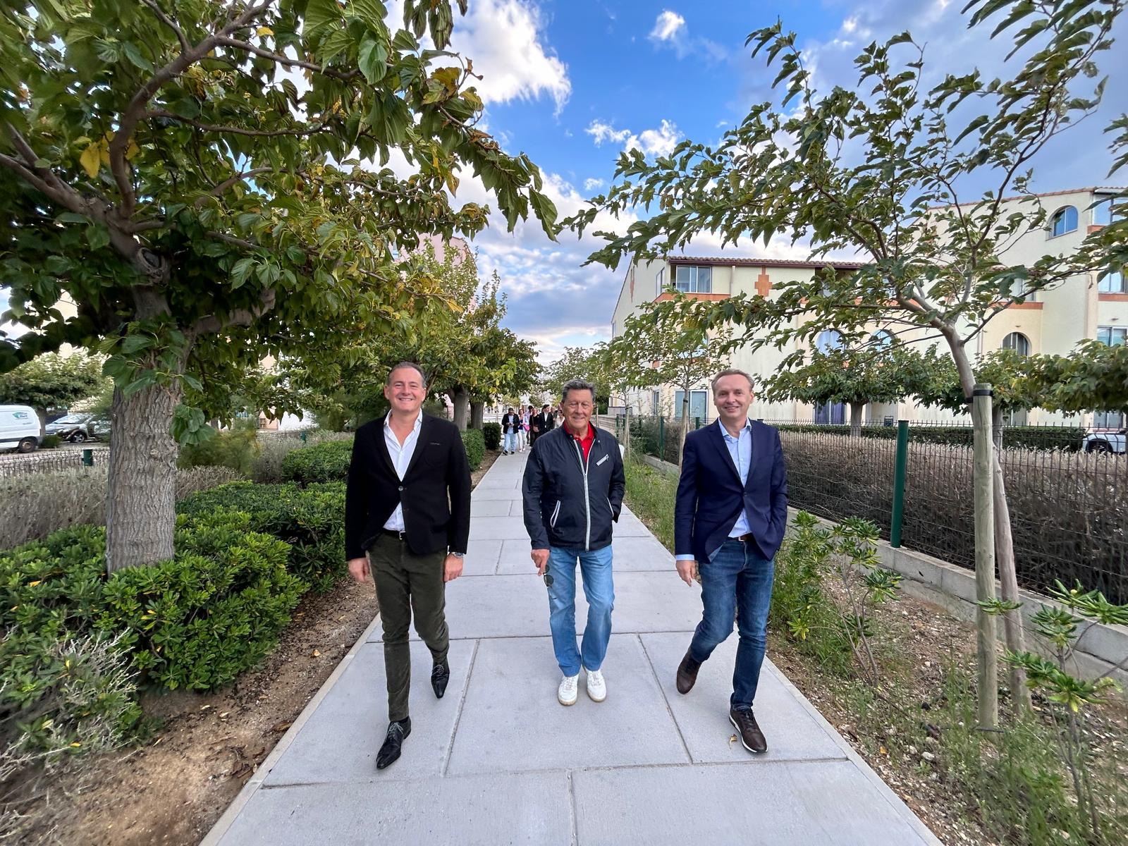 visite bertrand malquier leucate2024 - Mairie de Leucate