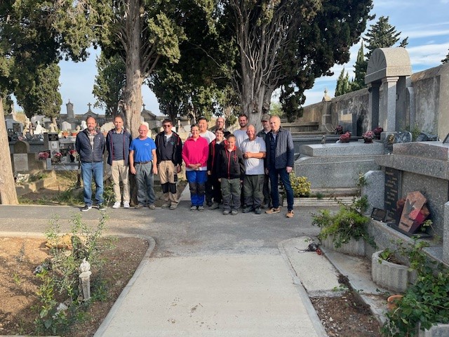 visite cimetiere toussain 2024 leucate - Mairie de Leucate