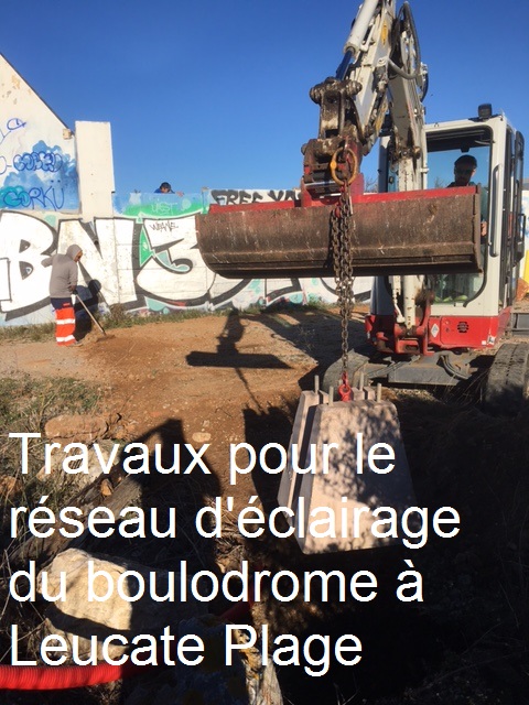 travaux quotidiens21 leucate 6 - Mairie de Leucate